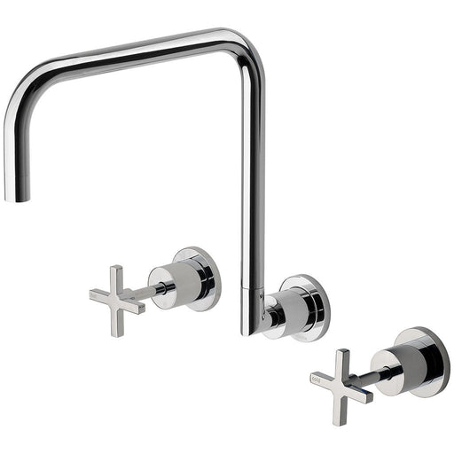 Phoenix Tapware Radii Wall Sink Set 300mm (Chrome) RA810CHR