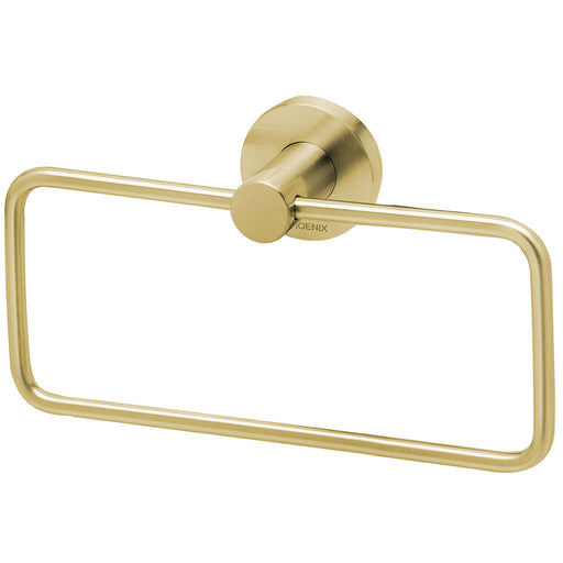 Phoenix Tapware Radii Hand Towel Holder (Round) (Brushed Gold) RA893-12