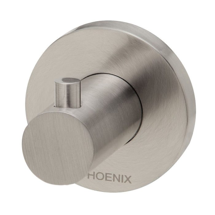 Phoenix Tapware Radii Robe Hook (Round) (Brushed Nickel) RA897BN