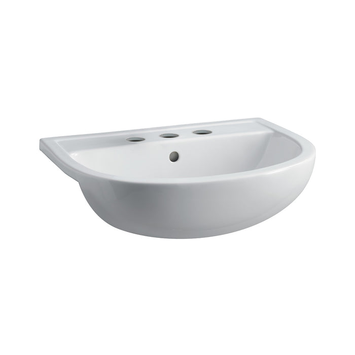 Fienza RAK Compact Semi-Recessed Basin (3 Tap Holes)