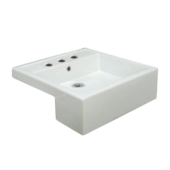 Fienza RAK Nova Semi-Recessed Basin (3 Tap Holes)