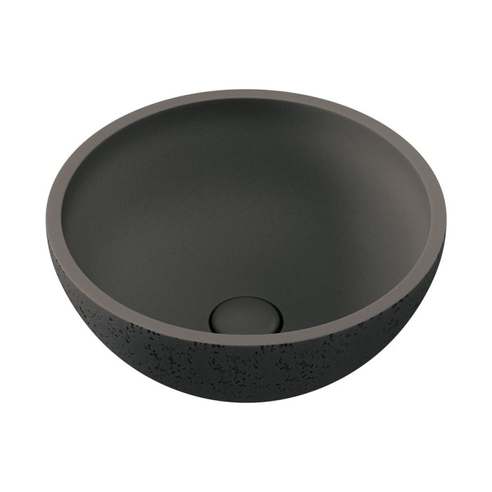 Fienza Alba Round Concrete Above Counter Basin (Warm Grey)