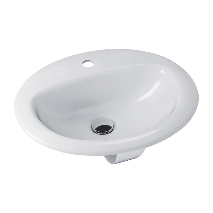 Fienza Stella Fully-Inset Basin (1 Tap Hole)
