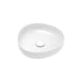 Fienza Pebble Small Above Counter Basin (Matte White)