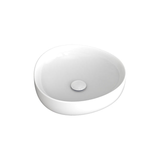Fienza Pebble Small Above Counter Basin (Gloss White)