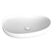 Fienza Pebble Large Above Counter Basin (Gloss White)