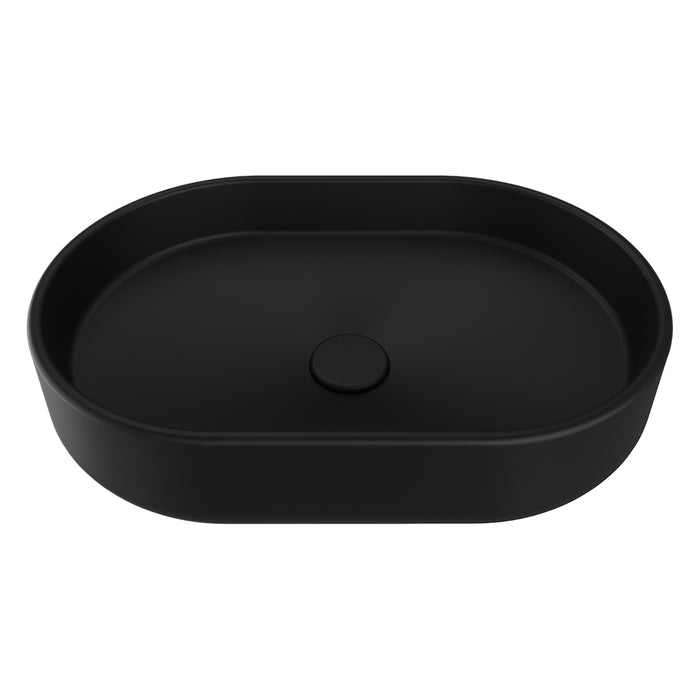 Fienza Eden Pill Above Counter Basin (Matte Black)