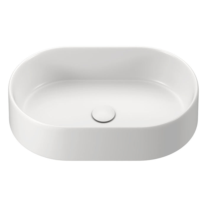 Fienza Aluca Pill Above Counter Basin (Matte White)