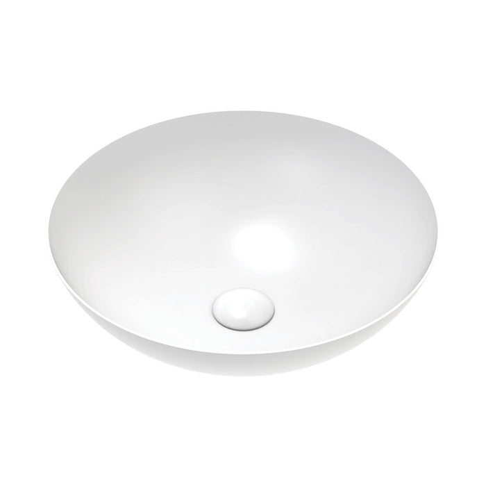 Fienza Aluca Round Above Counter Basin (Matte White)