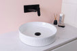 Round Fluted Above Counter Basin 