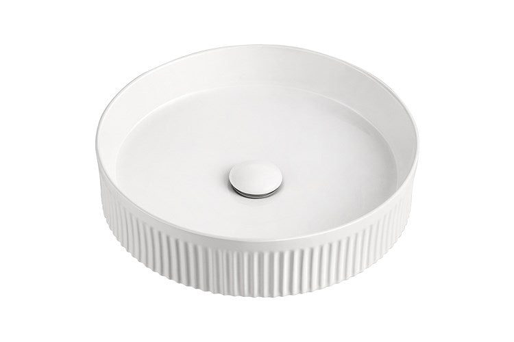 Round Fluted Above Counter Basin 