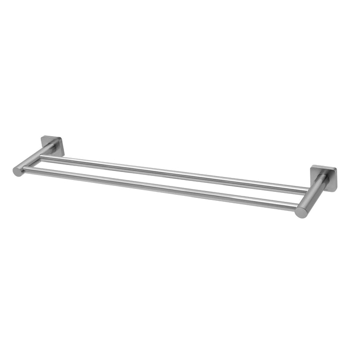 Radii SS Double Towel Rail 600 (Square) (Stainless Steel)