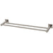 Phoenix Tapware Radii Double Towel Rail 600mm (Square) (Brushed Nickel) RS813BN