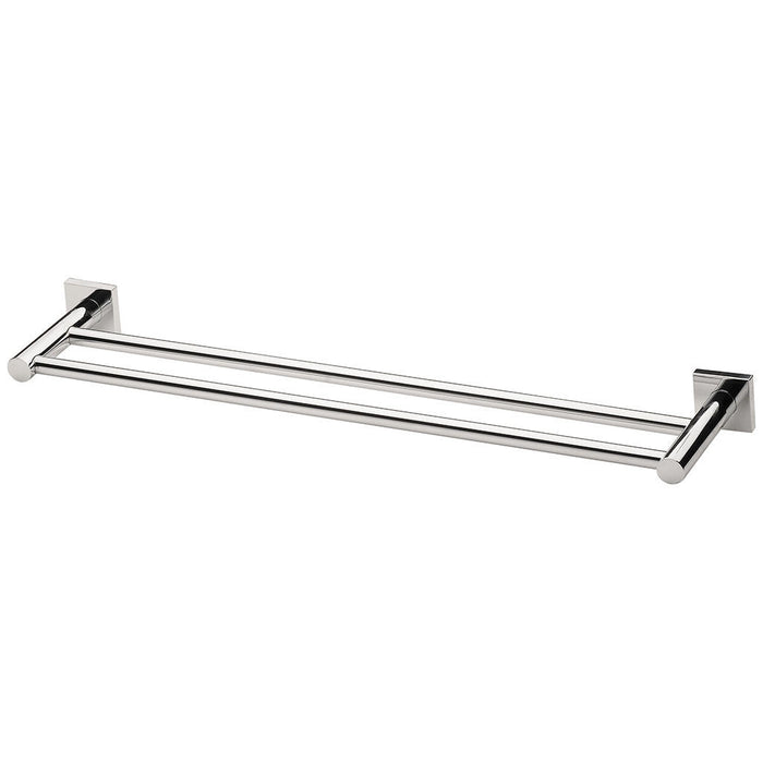 Phoenix Tapware Radii Double Towel Rail 600mm (Square) (Chrome) RS813CHR