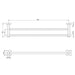 Specification line drawing