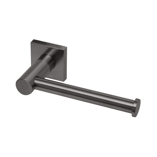 Radii Toilet Roll Holder (Square) (Brushed Carbon)