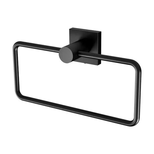 Radii Hand Towel Holder (Square) (Matte Black)