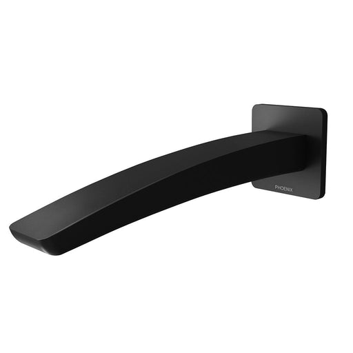 Phoenix Tapware Rush Wall Basin Outlet 180mm (Matte Black) RU774MB