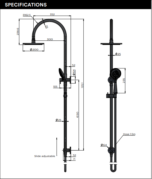 Product Specification Information