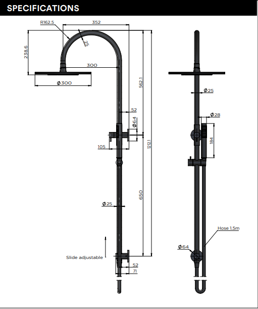 Product Specification Information