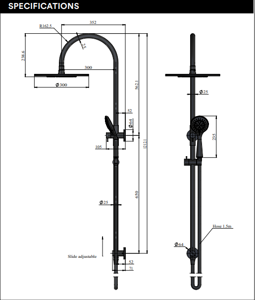 Product Specification Information