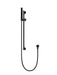Meir Round Hand Shower on Rail Column (Matte Black)