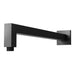 Phoenix Tapware Lexi Shower Arm Only 400mm (Square) (Matte Black) LE6000-10