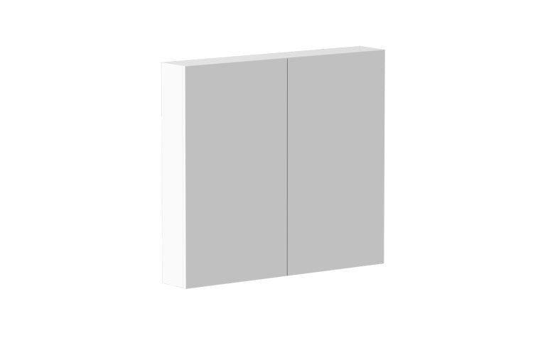 Silk Mirrored Cabinet 900 (Multiple Colour Options)