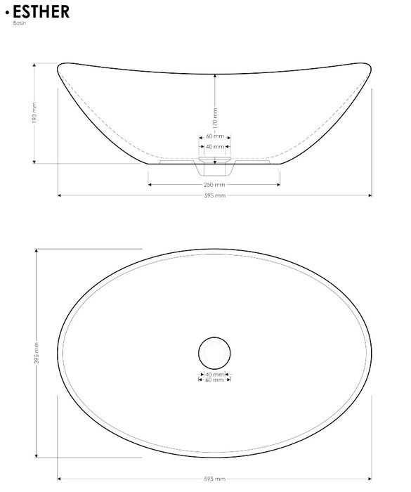 Esther Basin - Multiple Colour Options