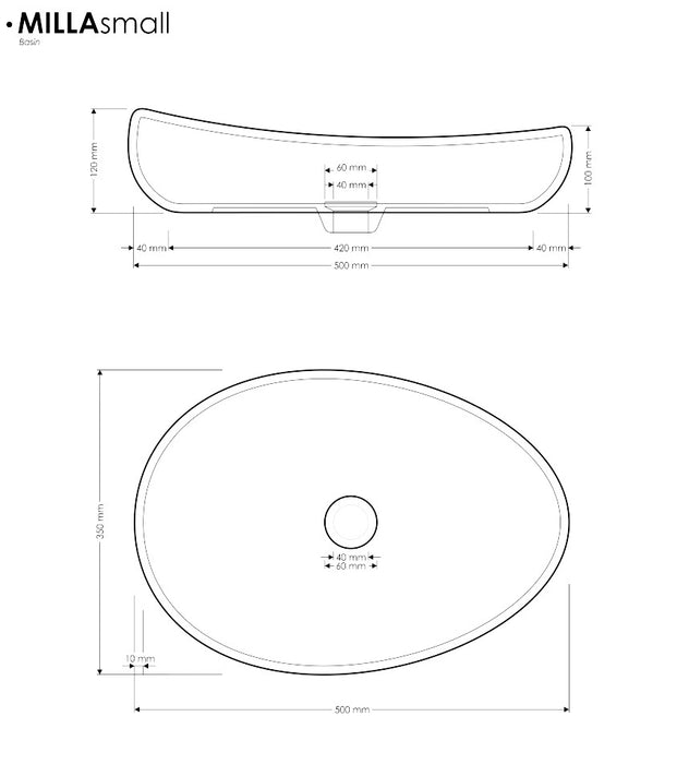 Milla Basin Small - Multiple Colour Options