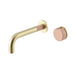 Meir X Nood Co. Alchemy Series Progressive Wall Mixer Set (Tiger Bronze x Blush Pink)