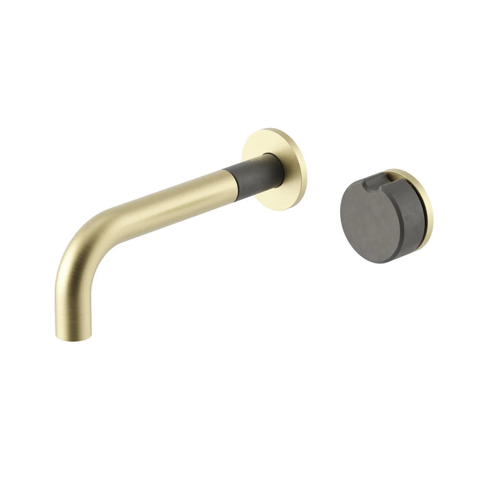 Meir X Nood Co. Alchemy Series Progressive Wall Mixer Set (Tiger Bronze x Mid Tone Grey)
