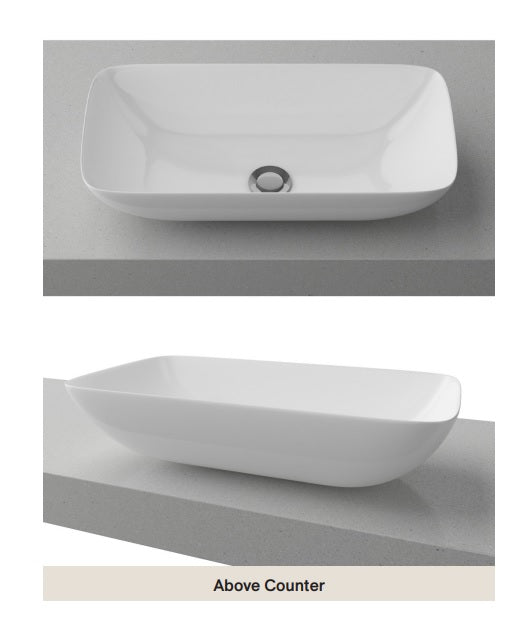 Timberline Bloom Basin (Gloss White) — The Bathroom Biz