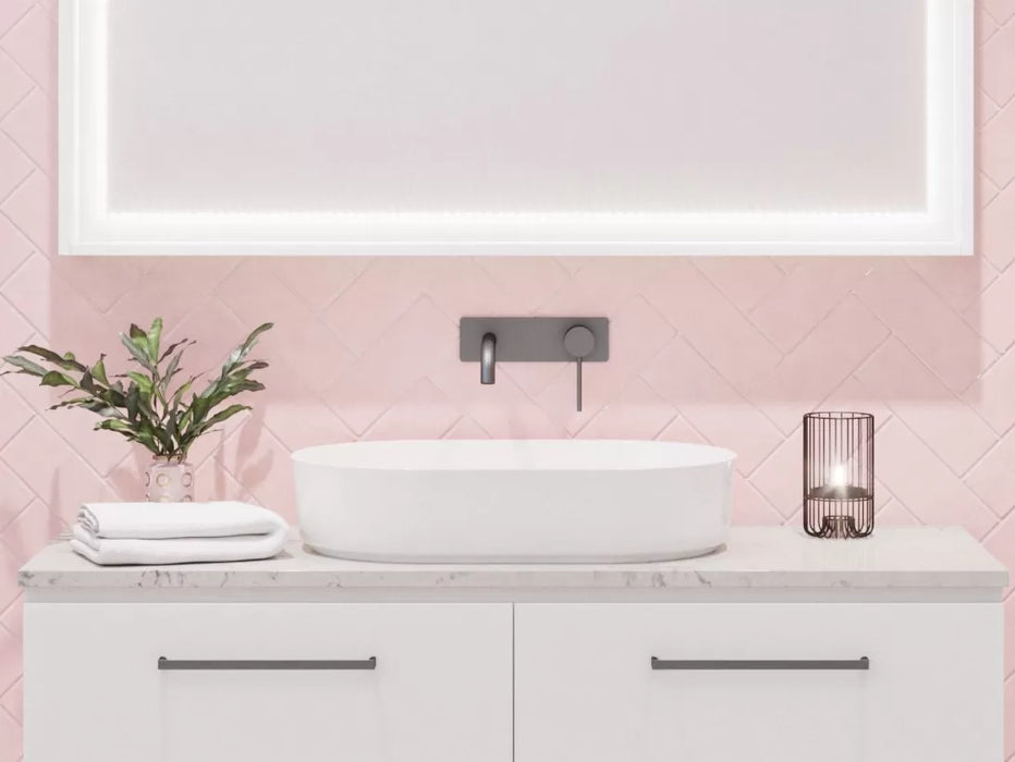 Timberline Rome Basin Timberline Myrtle Basin (Gloss White) — The Bathroom Biz