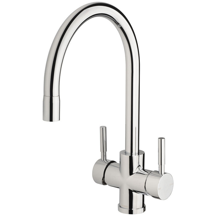 Phoenix Tapware Vivid Filtered Sink Mixer 220mm Gooseneck (Chrome) V709CHR