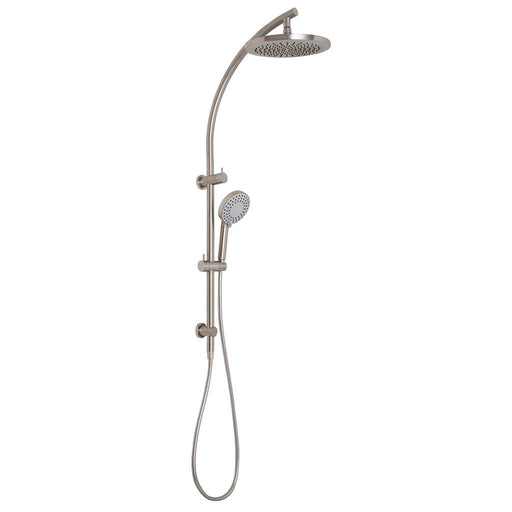 Phoenix Tapware Vivid Twin Shower (Brushed Nickel) V726BN