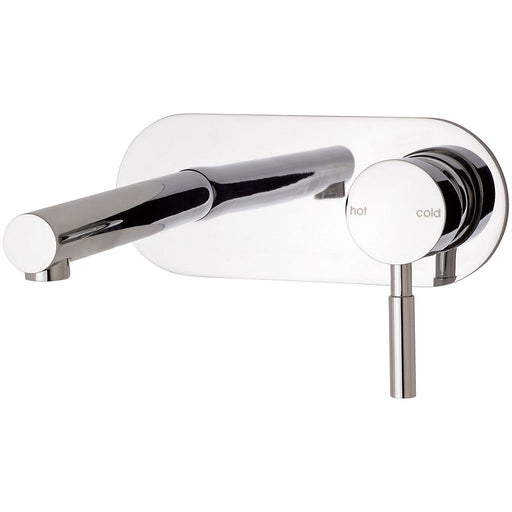 Phoenix Tapware Vivid Wall Basin Set - 210mm Outlet (Chrome) V786CHR