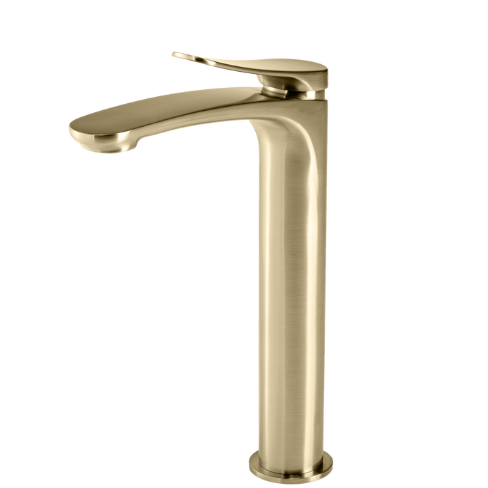 Verona Tower Basin Mixer (Classic Gold)