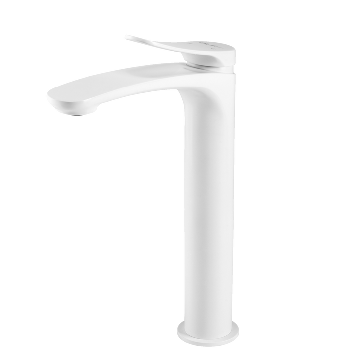 Verona Tower Basin Mixer (White)