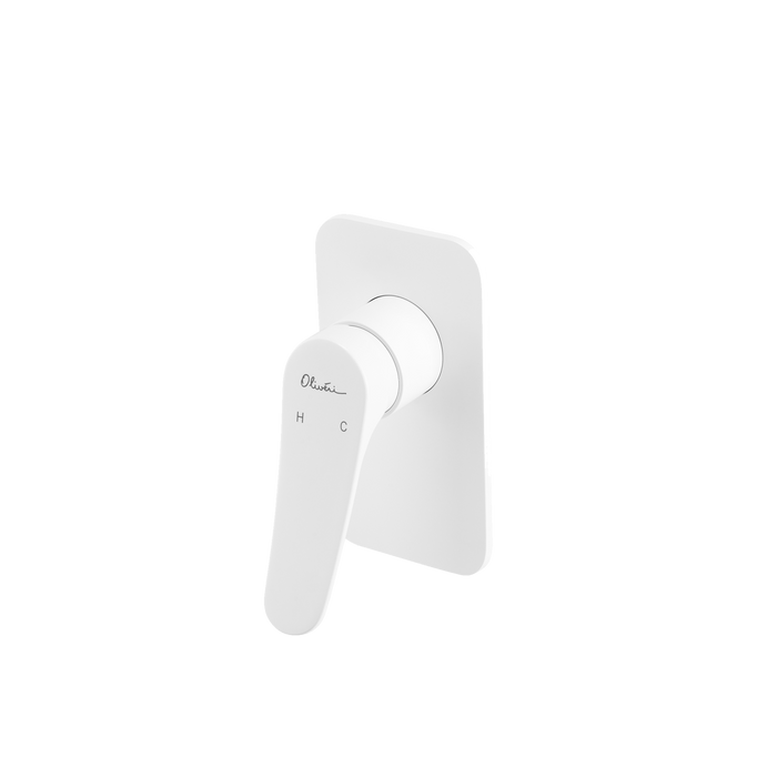 Verona Wall Mixer (White) -Trim Kit Only