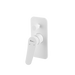 Verona Wall Mixer with Diverter (White)