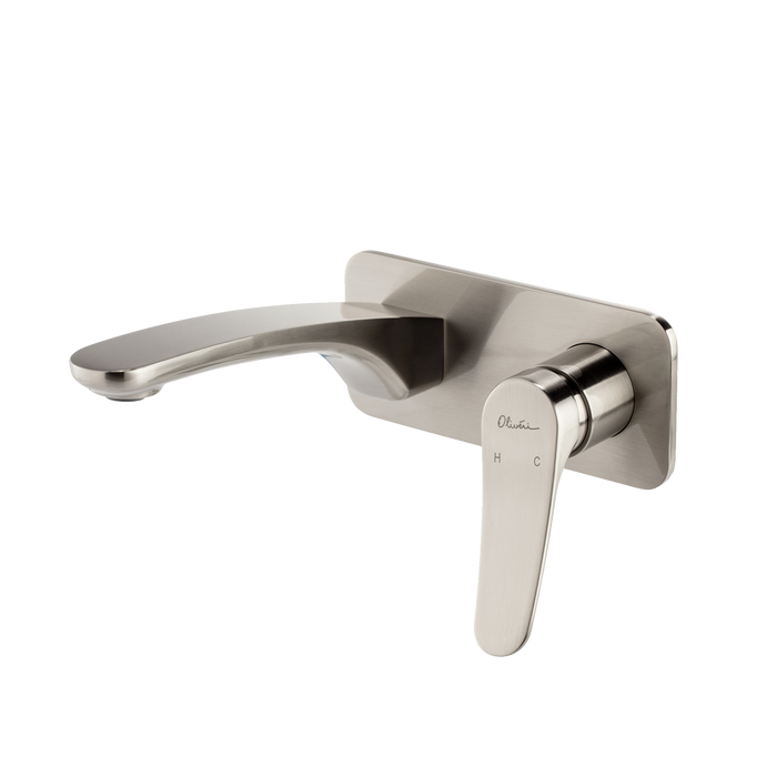 Verona Wall Mixer Set (Brushed Nickel)