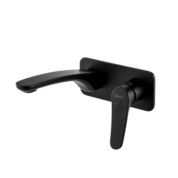 Verona Wall Mixer Set (Matte Black)