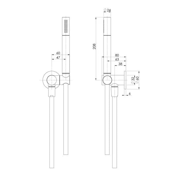 Specification Line Drawing