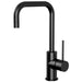 Phoenix Tapware Vivid Slimline Side Lever Sink Mixer 160mm Squareline (Matte Black) VS732MB