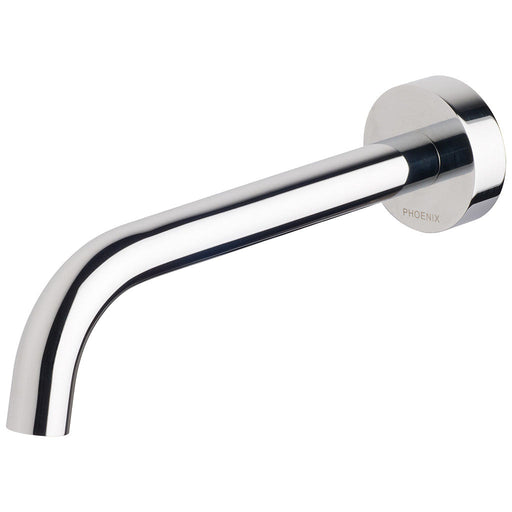 Phoenix Tapware Vivid Slimline Wall Basin Outlet 180mm Curved (Chrome) VS774CHR