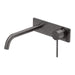 Vivid Slimline Wall Bath Mixer Set 230mm (Brushed Carbon)