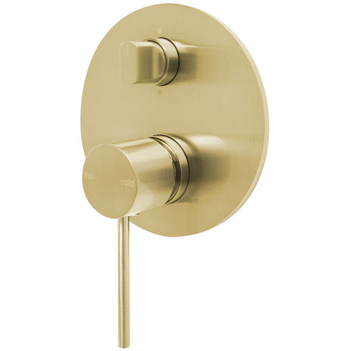 Phoenix Tapware Vivid Slimline Shower / Bath Diverter Mixer (Brushed Gold) VS791-12