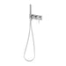 Vivid Slimline Oval Wall Shower System (Chrome)