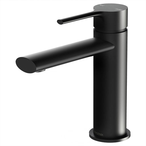 Phoenix Tapware Vivid Slimline Oval Basin Mixer (Matte Black) VV770MB